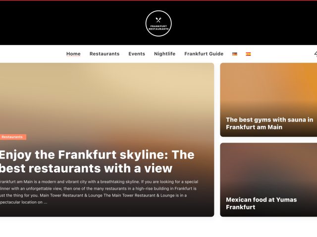 Vorschau von Frankfurt Restaurants